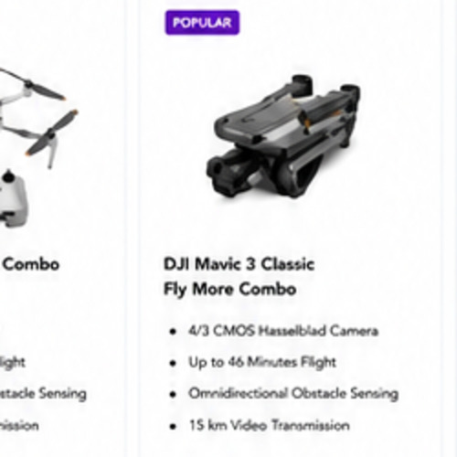 DJI Mavic 3 Classic Fly More Combo at Drone Bangladesh